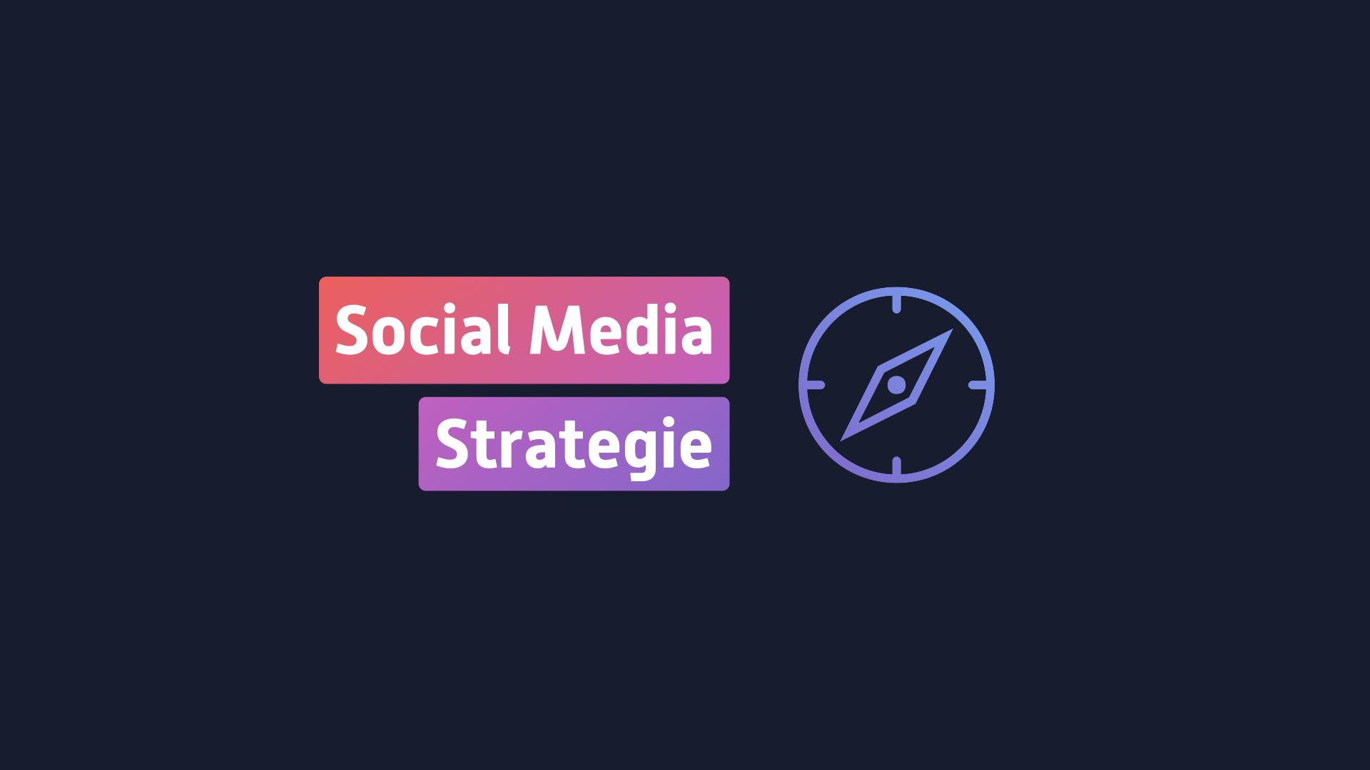 16 Social Media Seminar - Social Media Strategie